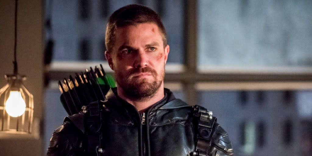 Stephen Amell as Oliver Queen in Arrow