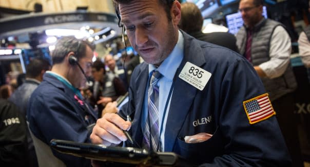 Hewlett Packard CEO Meg Whitman Rings NYSE Opening Bell