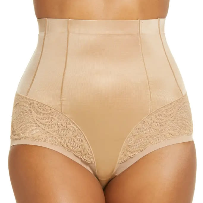 Natori Feathers High Waist Control Top Shaping Briefs