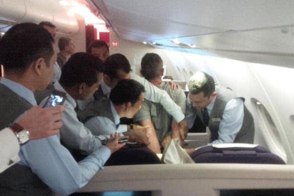 Boris Johnson caught up in mid-air flight drama with drunk and abusive passenger