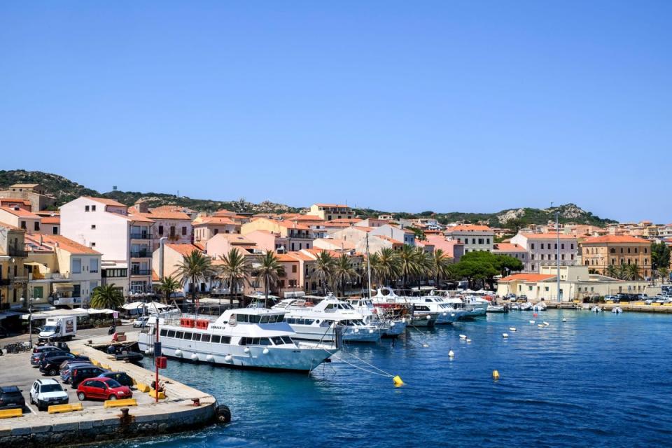 Enjoy some of Europe’s most beautiful and swimmable waters in Sardinia’s Maddalena Islands (Alamy Stock Photo)