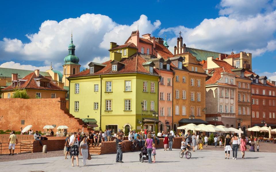 Warsaw's Old Town - Jan Wlodarczyk