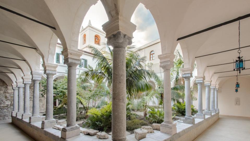 The Ancient Cloister at San Domenico Palace