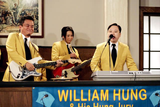 <p>20th Century Fox Film Corp./Courtesy Everett</p> William Hung playing himself on Arrested Development in 2006