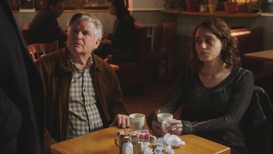 Lenny Ross (Treat Williams) and his daughter, Tess (Simone Policano), in a “Blue Bloods” episode from Season 13. CBS