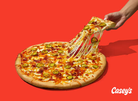 Casey’s Launches All-New Jalapeño Popper Pizza (Photo: Business Wire)