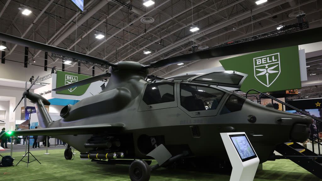 bell 360 invictus attack reconaissance helicotper at ausa