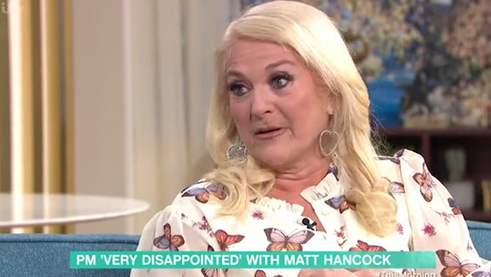 Vanessa Feltz on This Morning. (ITV)