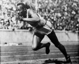 <p>The Berlin Games of 1936 were Adolf Hitler’s attempt to showcase “The new Aryan man,” where African-American athletes were at the low end of the totem pole. Jesse Owens, an African-American sprinter, triumphed this notion, and won four gold medals in these games, showcasing his grace and courage. (AP) </p>