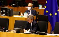 Plenary session of the European Parliament on a new proposal for the EU's joint 2021-27 budget and an accompanying Recovery Instrument to kickstart economic activity in the bloc ravaged by the coronavirus disease (COVID-19) outbreak, in Brussels