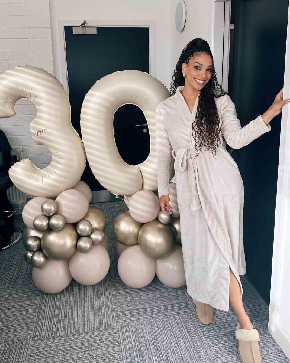 <p>Corinne Foxx/ Instagram</p> Corinne Foxx celebrates her 30th Birthday