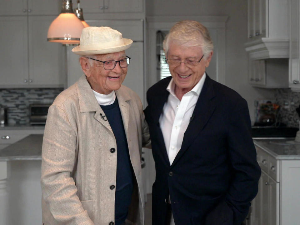 TV producer Norman Lear with 