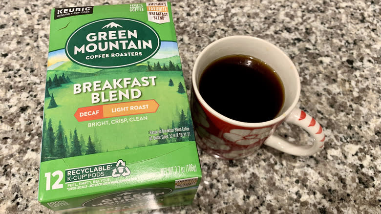 Green Mountain Breakfast Blend coffee