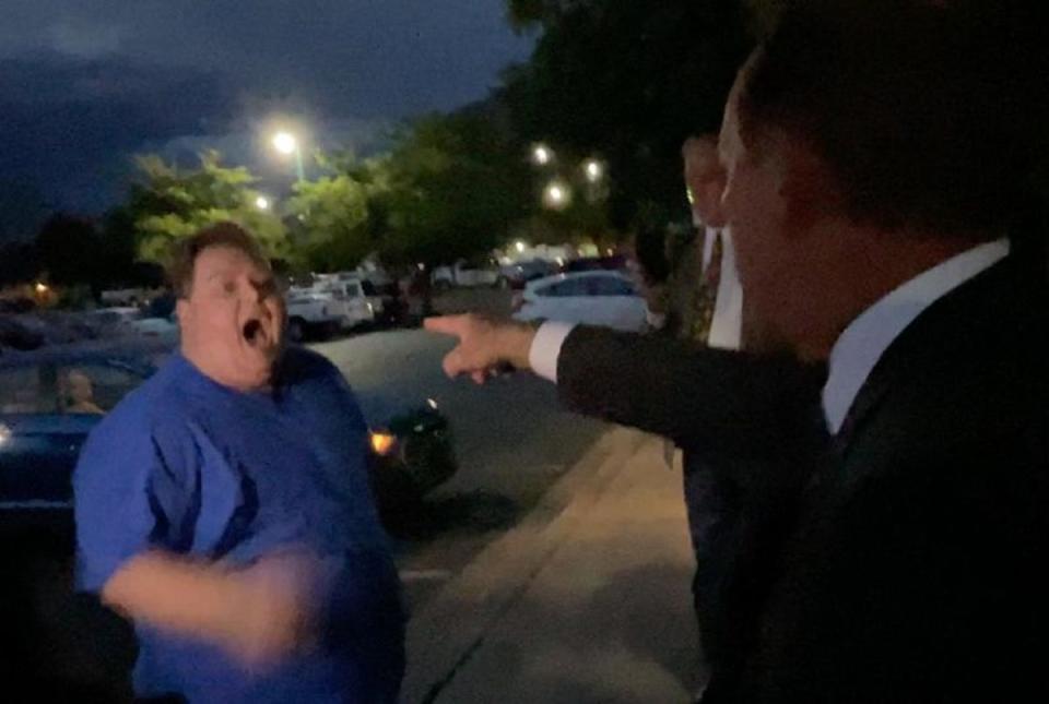 Linnea Pugmire confronted Mayor David Young after he ranted about their mother’s reporting in the Daily Herald (KLS)