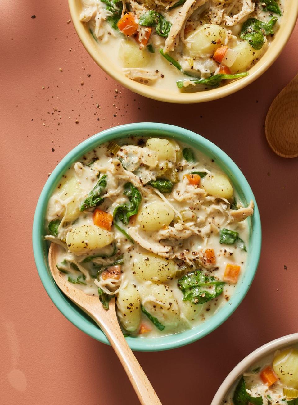 Slow-Cooker Creamy Gnocchi Soup