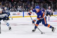 NHL: Winnipeg Jets at New York Islanders