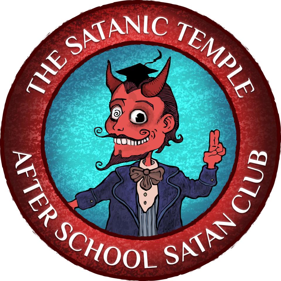 Logo for the Satanic Temple's After School Satan Club 1