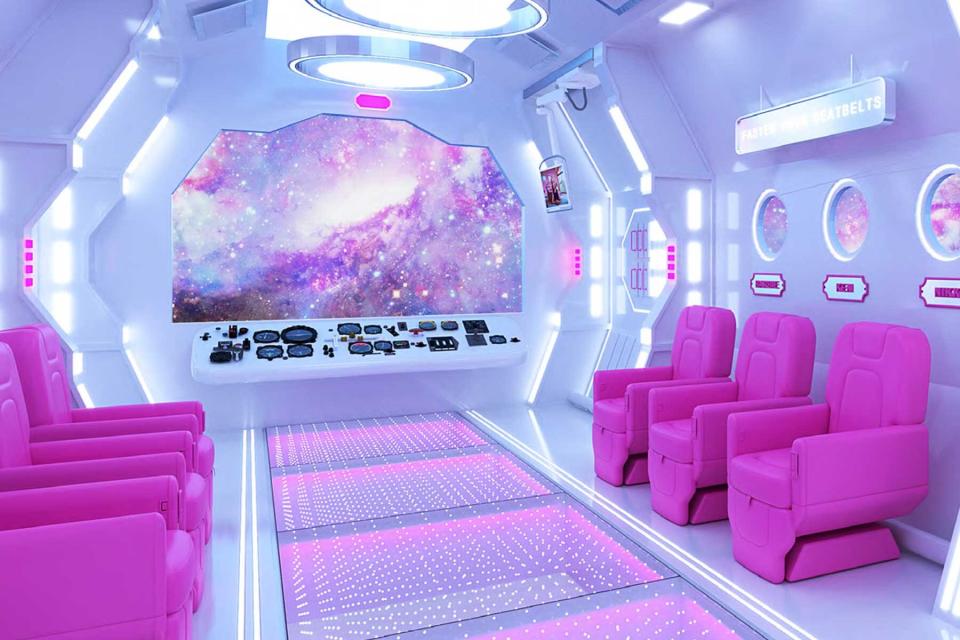 Barbie's Dreamhouse and Spaceship