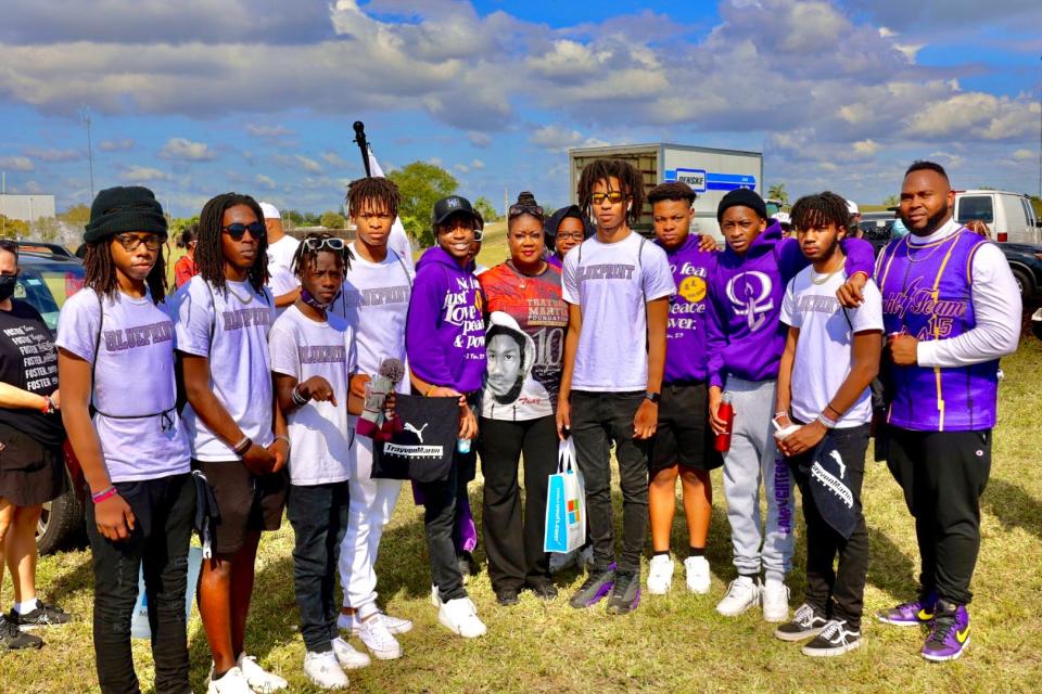 The Omega Lamplighters team performed at the 10th Memorial event honoring the memory of Trayvon Martin, who was from Miami Gardens, and was shot and killed 10 years ago this month in Central Florida. Saturday, Feb. 5, would have been his 27th birthday.