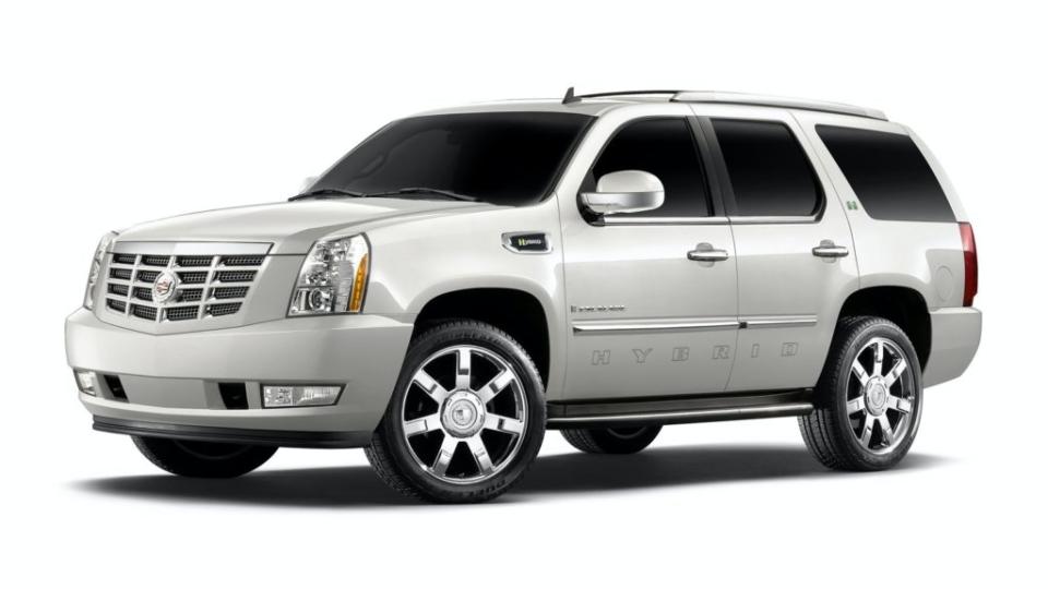 克里斯漢斯沃所選擇的 Cadillac Escalade竟然是搭載Hybrid系統的油電混合車型。(圖片來源/ Cadillac)