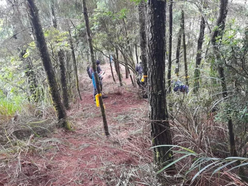 三六九山莊拆除重建，建材運送是最大問題。（圖：雪管處提供）