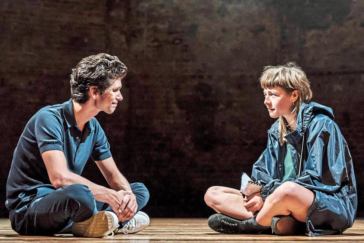 Meeting of minds: Ben Whishaw as Luke and Emma D’Arcy as Anna: Johan Persson