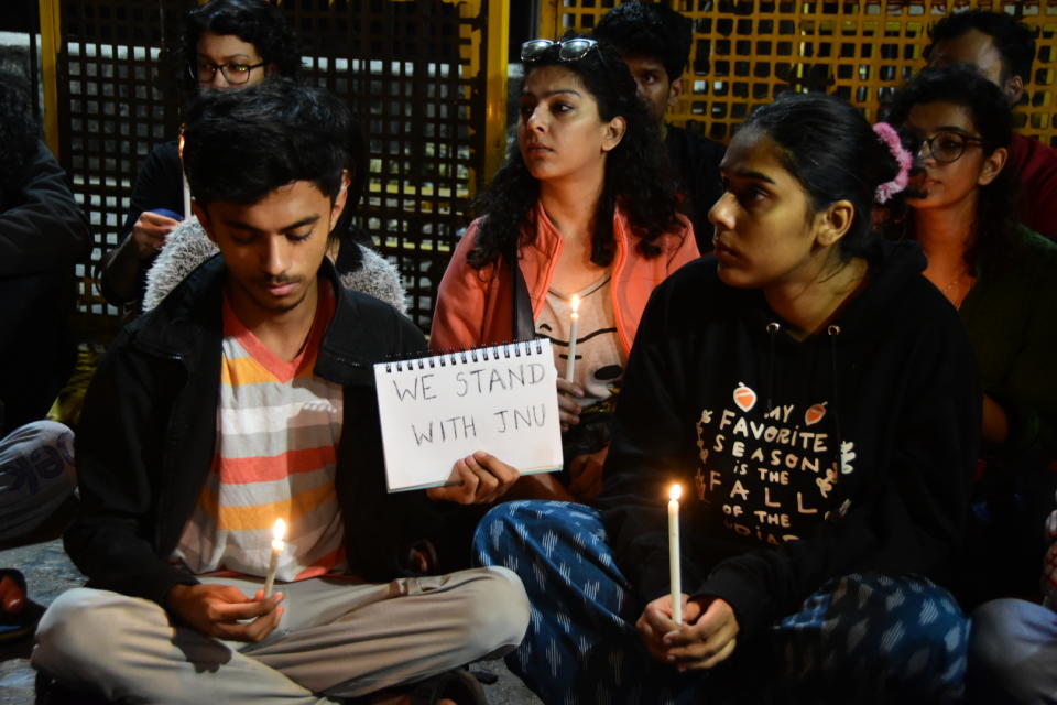 Photos: Protests across the country after JNU violence