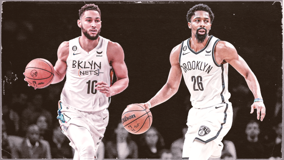 Ben Simmons and Spencer Dinwiddie