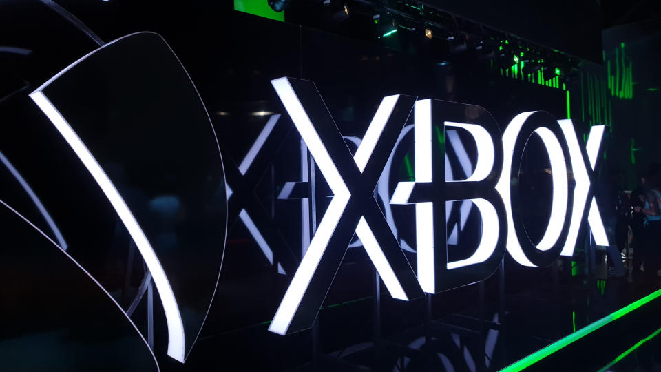 Xbox logo at E3.