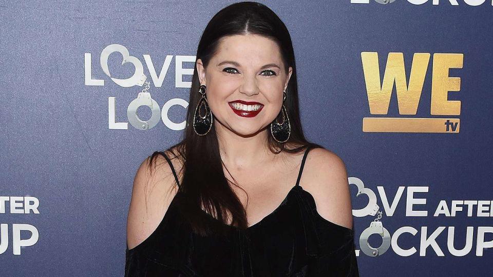 <p>Amanda Edwards/Getty</p> Amy Duggar King is pictured at WEtv’s Real Love: Relationship Reality TV