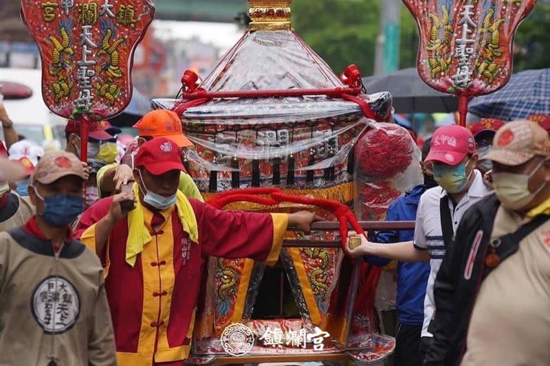 鎮瀾宮遶境進香團（圖/大甲鎮瀾宮粉絲專頁）