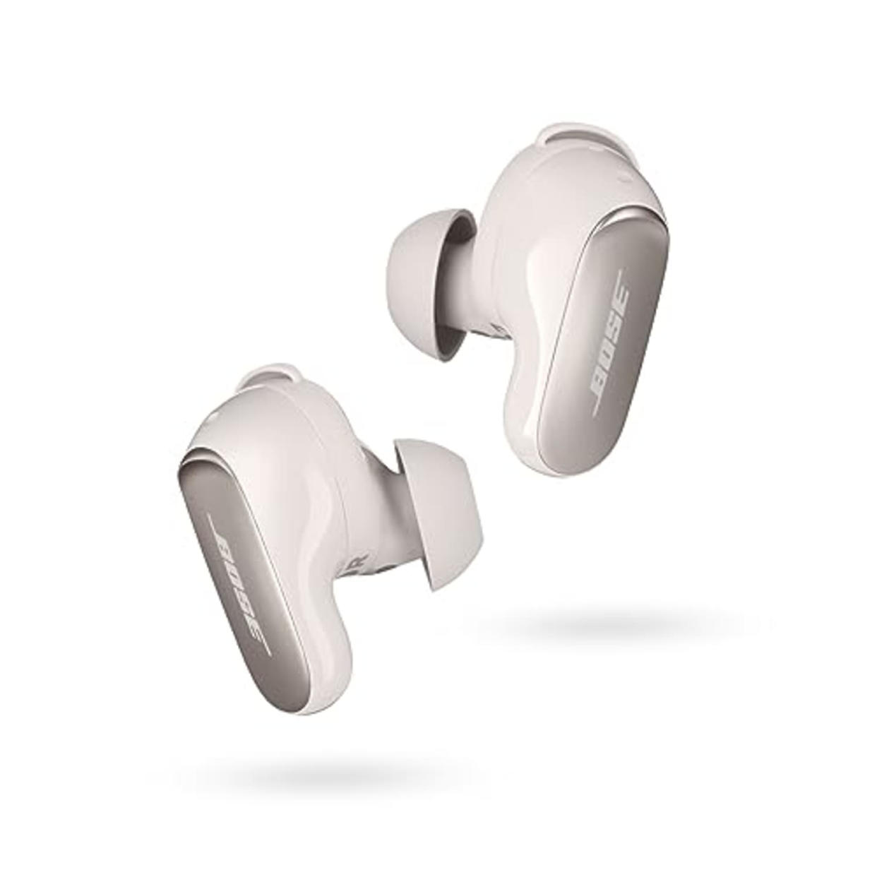 NEW Bose QuietComfort Ultra Wireless Noise Cancelling Earbuds, Bluetooth Noise Cancelling Earbuds with Spatial Audio and World-Class Noise Cancellation, White Smoke (AMAZON)