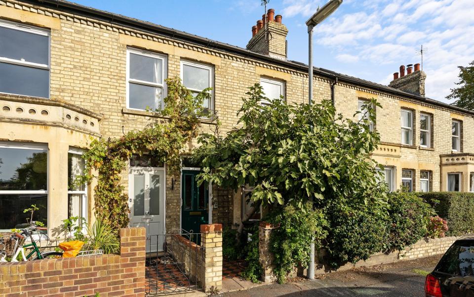 A three-bedroom house in Aylestone Road, Cambridge is priced at £725,000