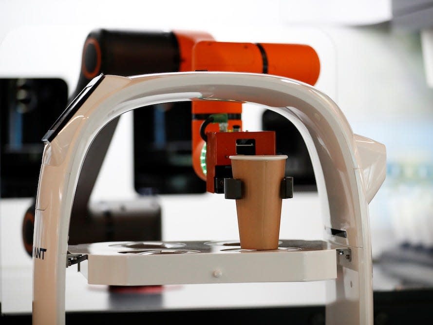 South Korea's robotic barista