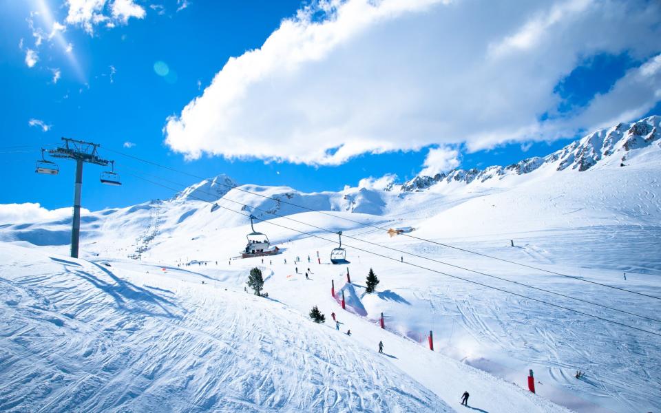 Les Arcs is one of many ski resorts that offer discounts for older skiers