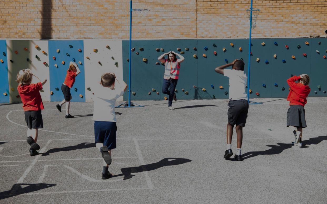 St Albans Catholic Primary School in Cambridge welcomes back its Year One and Year Six pupils - David Rose