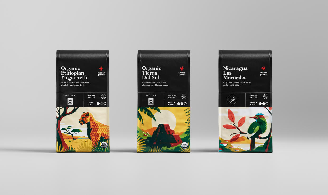 Archer Farms coffee new packaging 