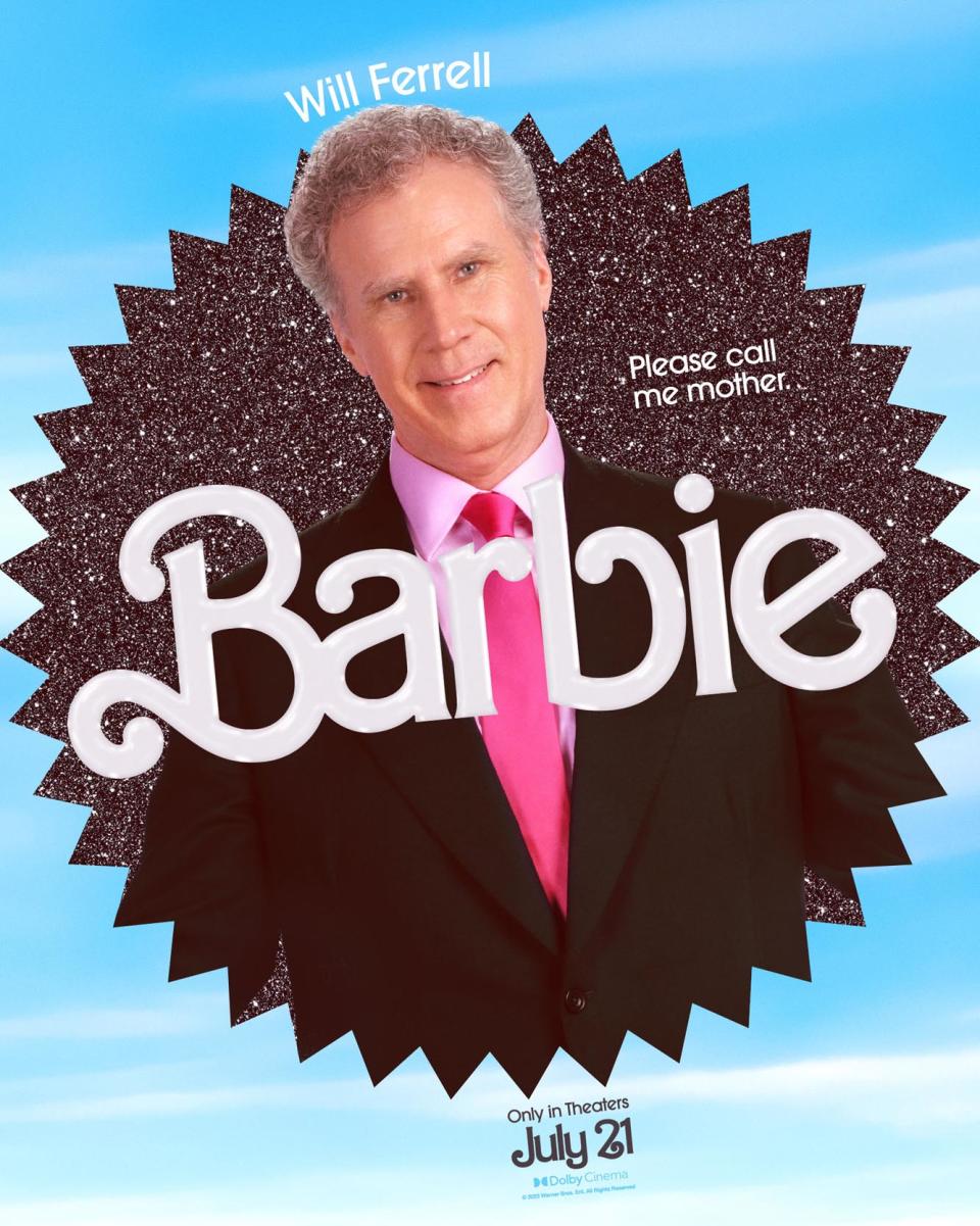 Will Ferrell's Barbie Poster