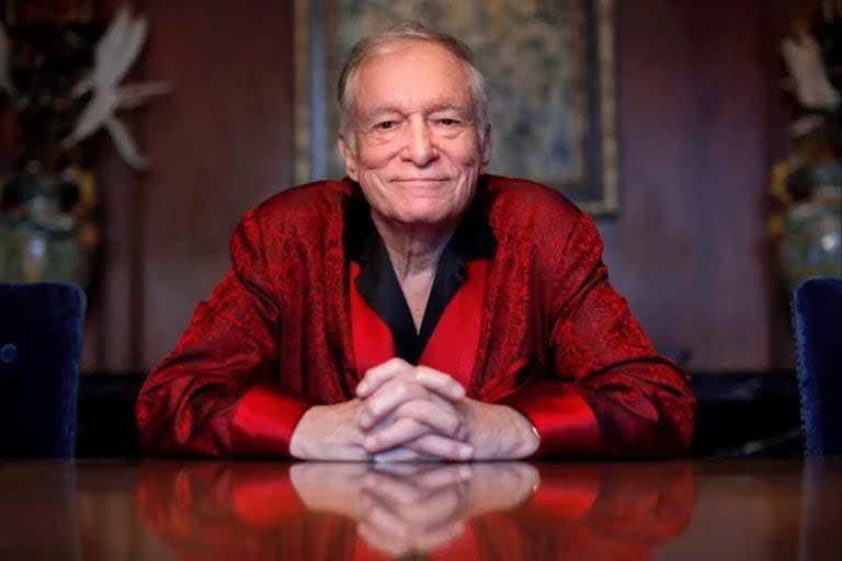 La última pareja de Hugh Hefner reveló detalles de la salud del millonario (Fuente: AP).