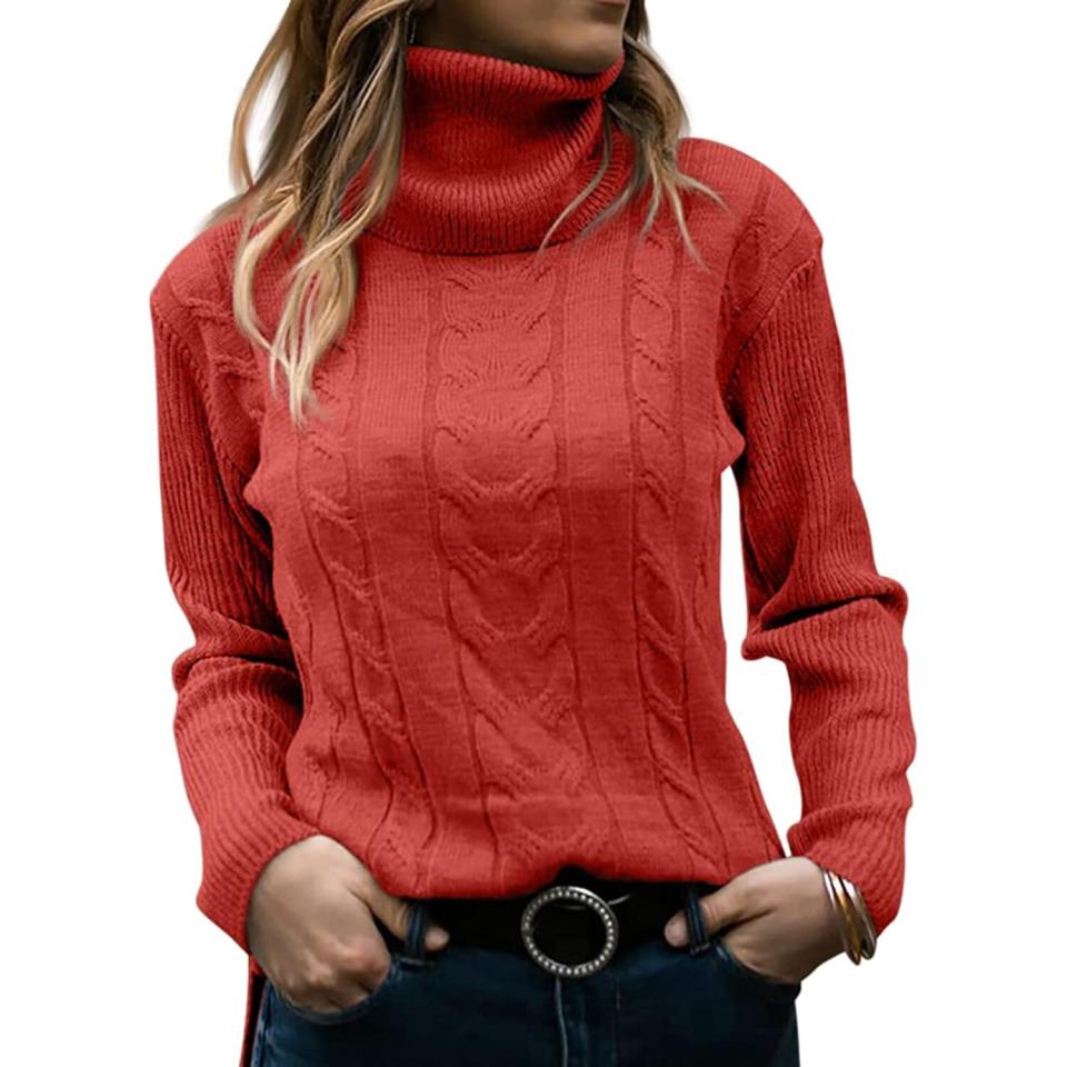 Womens Turtleneck Sweater