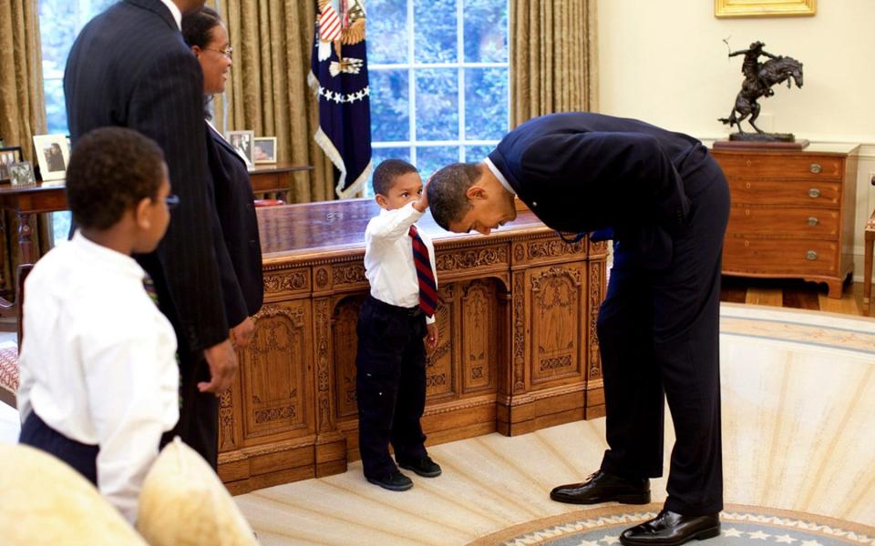 He ran to transform the self-confidence of poor and minority kids the world over - Pete Souza