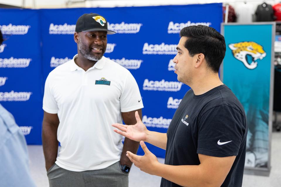 Adriel Rocha was recently promoted to the Jaguars' Vice President of Community Impact and Football Development.