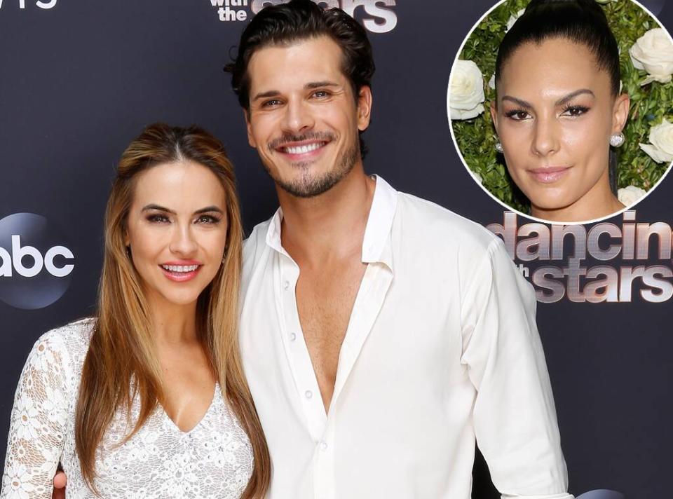 Amanza Smith, Chrishell Stause, Gleb Savchenko