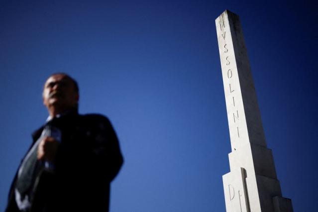 Mussolini Monument at Adua (close) - PICRYL - Public Domain Media Search  Engine Public Domain Search