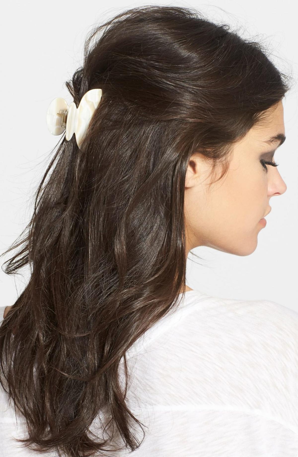 Claw Clip Hairstyles That Are All Grown Up