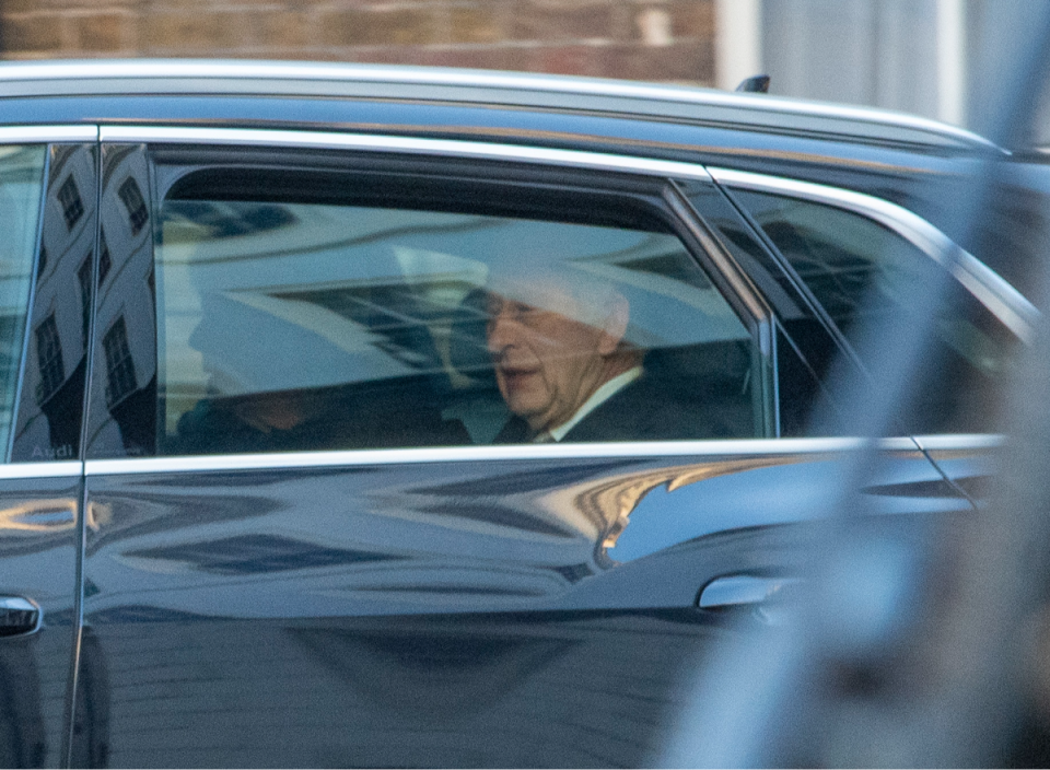 King Charles heading to hospital on Friday morning (Kevin Dunnett - News UK Newspapers Ltd)