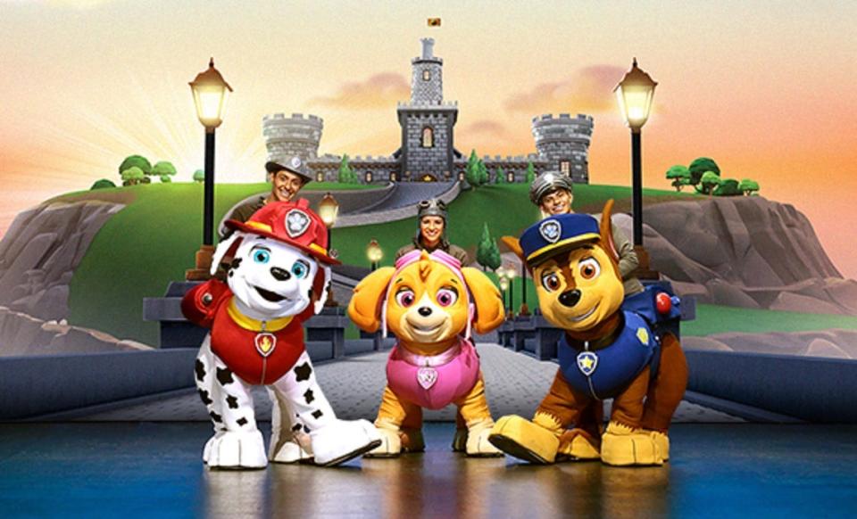 "PAW Patrol Live! Heroes United" will entertain and interact with the audience during six shows Friday through Sunday at the Ohio Theatre.