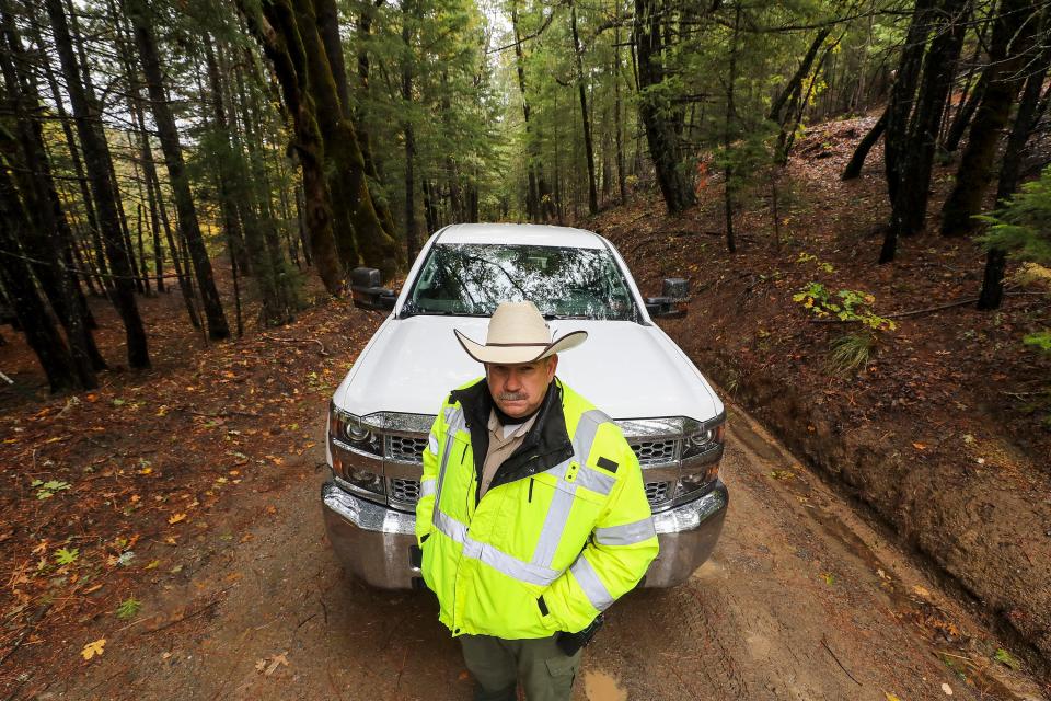 Mendocino County Sheriff Matt Kendall.  His department patrols an area of California three times the size of Rhode Island with less than two dozen deputies.