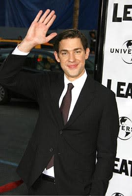 John Krasinski at the Los Angeles premiere of Universal Pictures' Leatherheads  03/31/2008 Photo: Jeffrey Mayer, WireImage.com