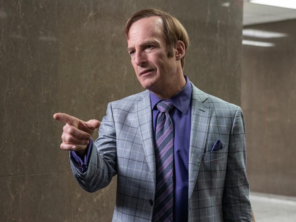 Bob Odenkirk as Jimmy McGill/Saul Goodman on Better Call Saul 601